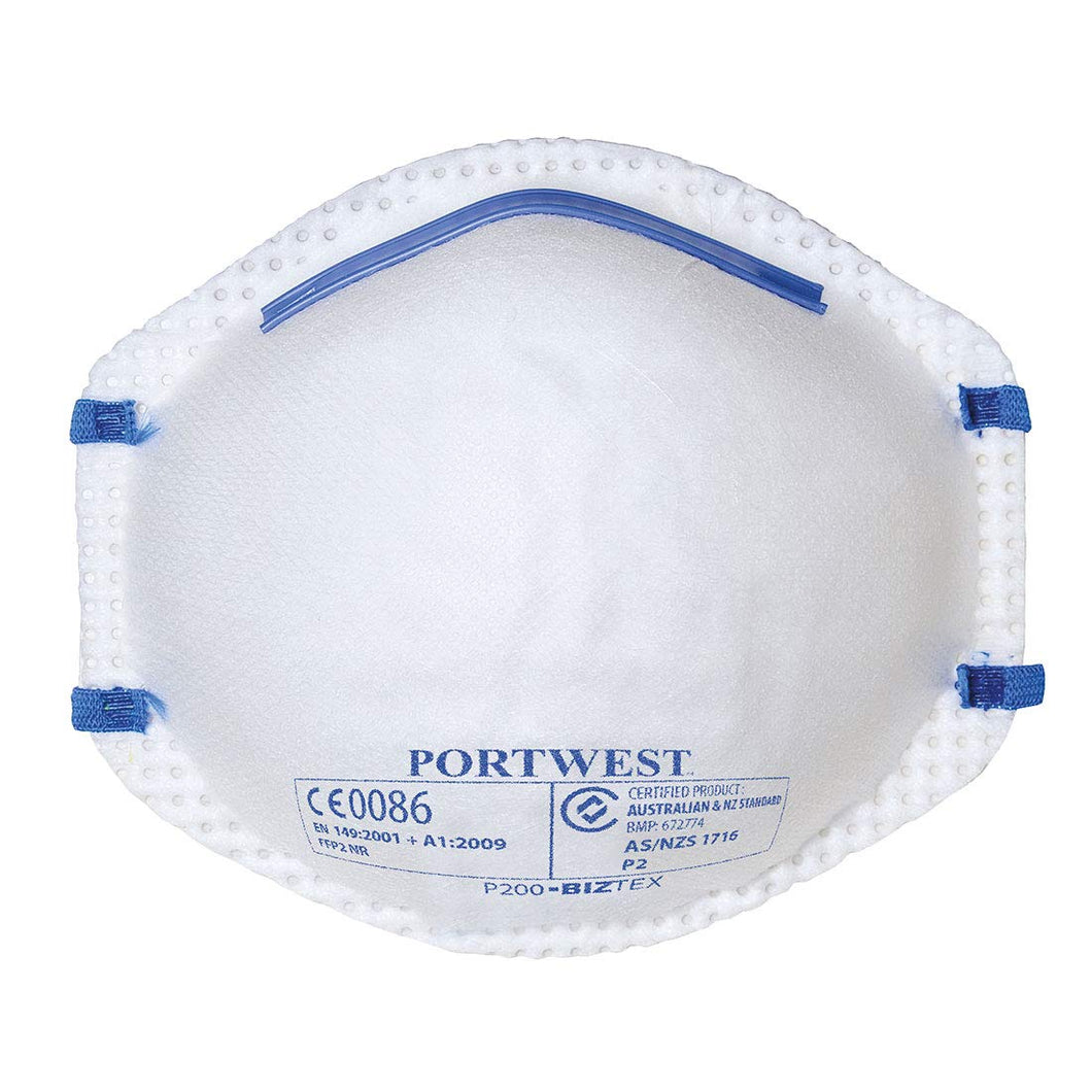 Portwest P200 -  Moulded Cup FFP2 Mask