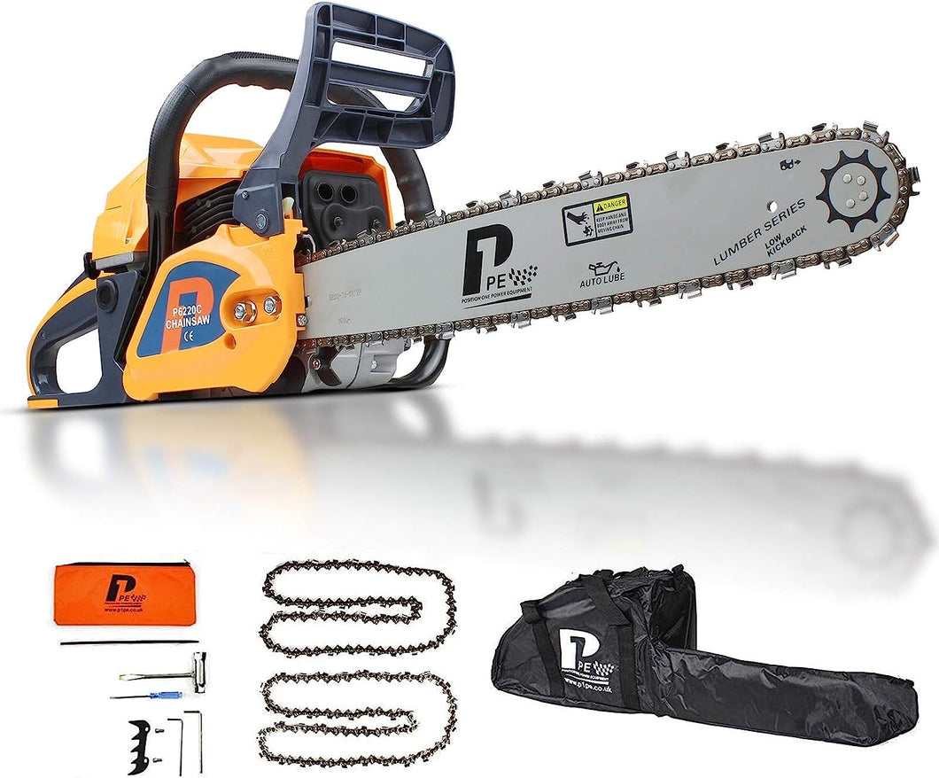 P1 Petrol Chainsaw with 62cc Hyundai Engine, 20