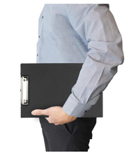 Load image into Gallery viewer, Rapesco 1520A Business Pack: 10 Fold Over Clipboards, A4+, Black
