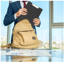 Load image into Gallery viewer, Rapesco 1520A Business Pack: 10 Fold Over Clipboards, A4+, Black

