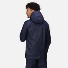 Load image into Gallery viewer, Regatta TRW248 | Pro Packaway Mens Waterproof Jacket | Black and Navy
