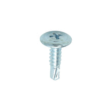 Load image into Gallery viewer, TIMCO Drywall Self-Drilling Bugle Head Silver Screws - 3.5 x 25 Box OF 1000 - 00025PSDD
