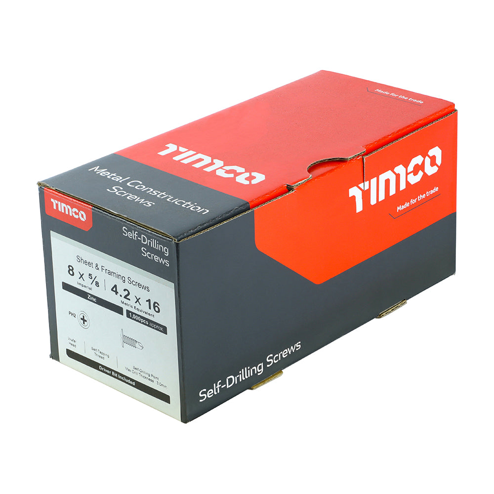 TIMCO Collated Self-Drilling Wing-Tip Steel to Timber Light Section Ex ...