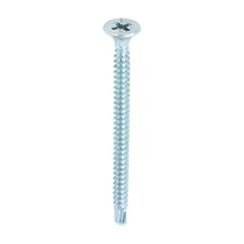 Load image into Gallery viewer, TIMCO Drywall Self-Drilling Bugle Head Silver Screws - 3.5 x 50 Box OF 1000 - 00050PSDD
