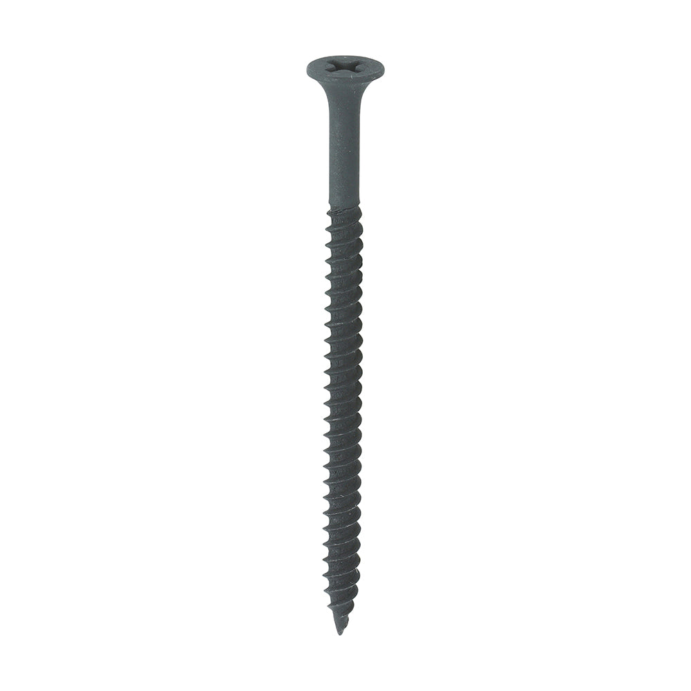 TIMCO Drywall Fine Thread Bugle Head Black Screws - 4.2 x 65 Box OF 200 - 00065DRYS