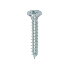 Load image into Gallery viewer, TIMCO Twin-Threaded Countersunk Silver Woodscrews - 7 x 1 Box OF 200 - 00071CWZ
