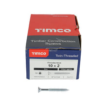 Load image into Gallery viewer, TIMCO Drywall Coarse Thread Bugle Head Black Screws - 3.5 x 25 Box OF 1000 - 00025DRYC
