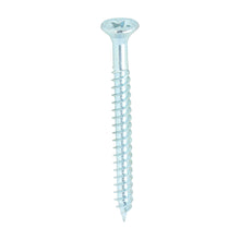 Load image into Gallery viewer, TIMCO Twin-Threaded Countersunk Silver Woodscrews - 6 x 1 1/2 Box OF 200 - 06112CWZ
