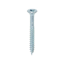 Load image into Gallery viewer, TIMCO Twin-Threaded Countersunk Silver Woodscrews - 6 x 1 1/4 Box OF 200 - 06114CWZ

