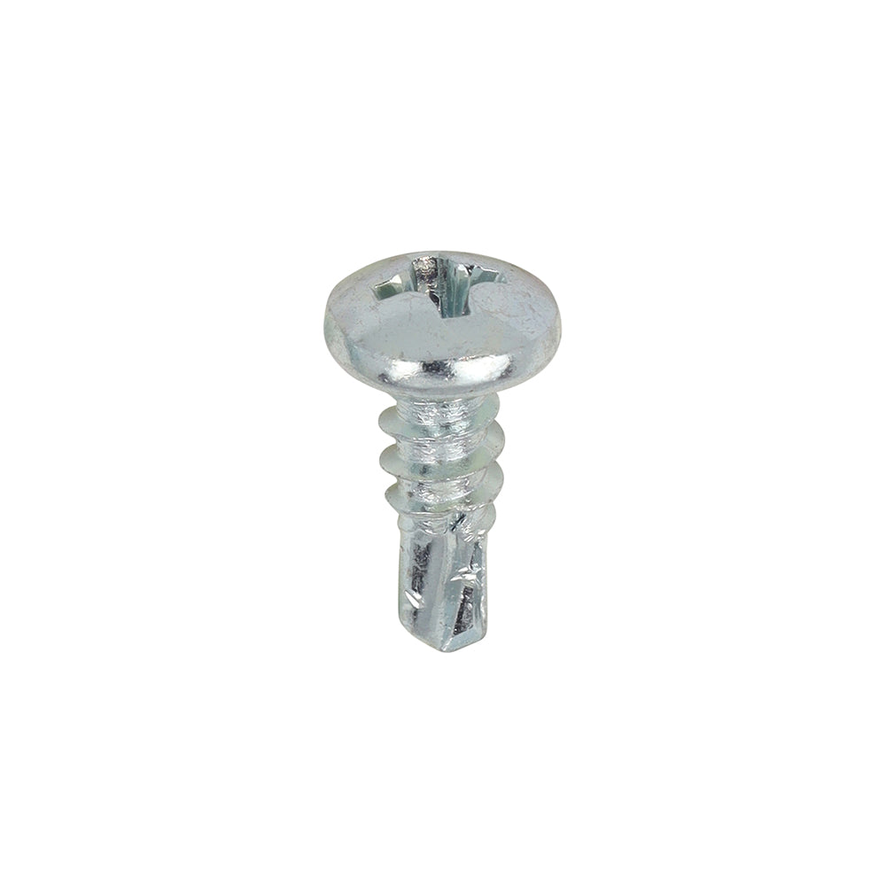 TIMCO Self-Drilling Metal Framing Pan Head Silver Screws - 7 x 7/16 Box OF 1000 - 07716PPSD