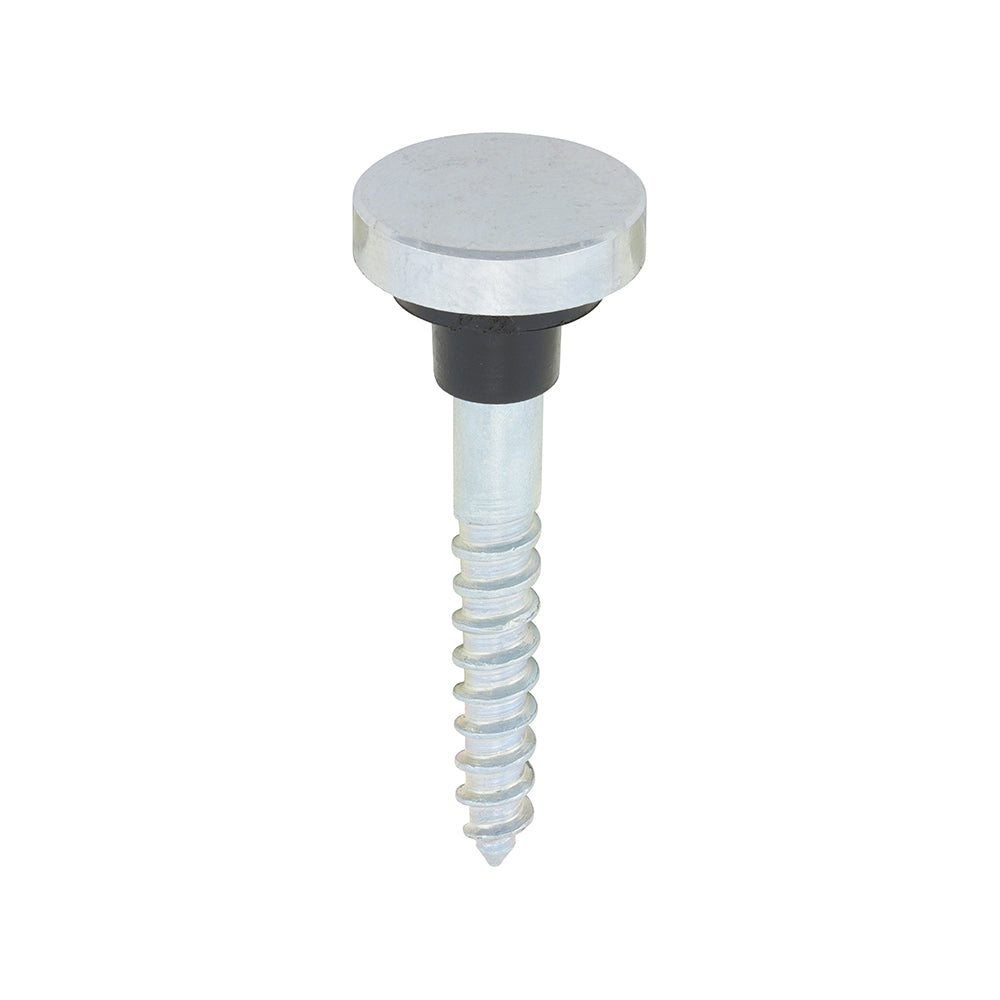 TIMCO Mirror Screws Flat Head Chrome - All Sizes