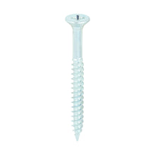 Load image into Gallery viewer, TIMCO Twin-Threaded Countersunk Silver Woodscrews - 8 x 1 3/4 Box OF 200 - 08134CWZ
