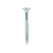 Load image into Gallery viewer, TIMCO Twin-Threaded Countersunk Silver Woodscrews - 10 x 1 3/4 Box OF 200 - 10134CWZ
