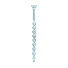 Load image into Gallery viewer, TIMCO Twin-Threaded Countersunk Silver Woodscrews - 10 x 3 1/2 Box OF 100 - 10312CWZ
