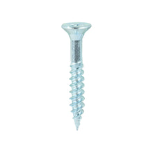 Load image into Gallery viewer, TIMCO Twin-Threaded Countersunk Silver Woodscrews - 12 x 1 1/2 Box OF 200 - 12112CWZ
