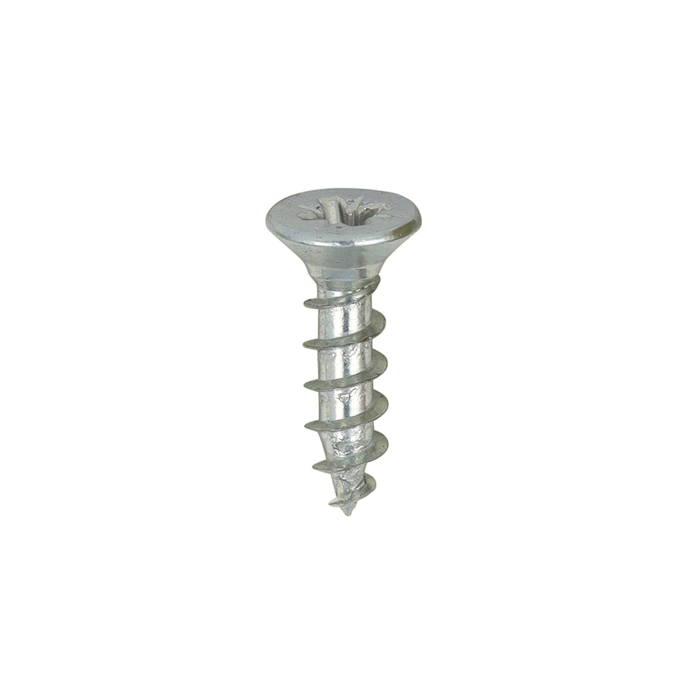 TIMCO Solo Countersunk Silver Woodscrews - 3.0 x 12 Box OF 200 - 30012SOLOZ