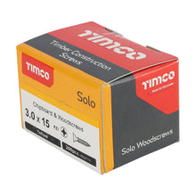 Load image into Gallery viewer, TIMCO Solo Countersunk Gold Woodscrews - 3.0 x 15 Box OF 200 - 30015SOLOC
