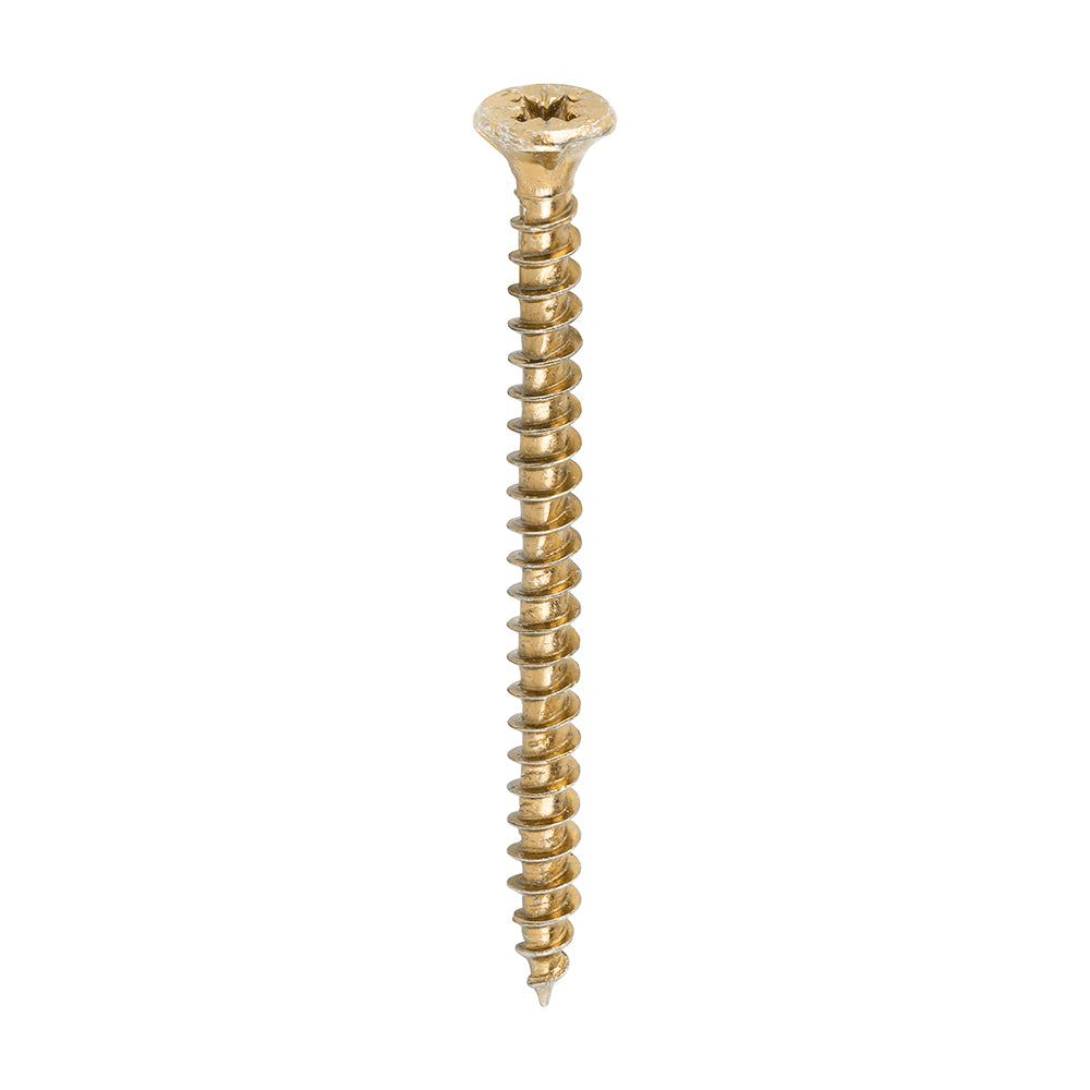 TIMCO Velocity Premium Multi-Use Countersunk Gold Woodscrews - 3.0 x 40 Box OF 200 - 30040VY