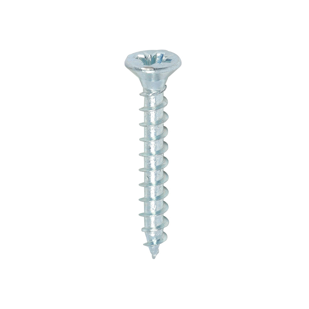TIMCO Solo Countersunk Silver Woodscrews - 3.5 x 25 Box OF 200 - 35025SOLOZ