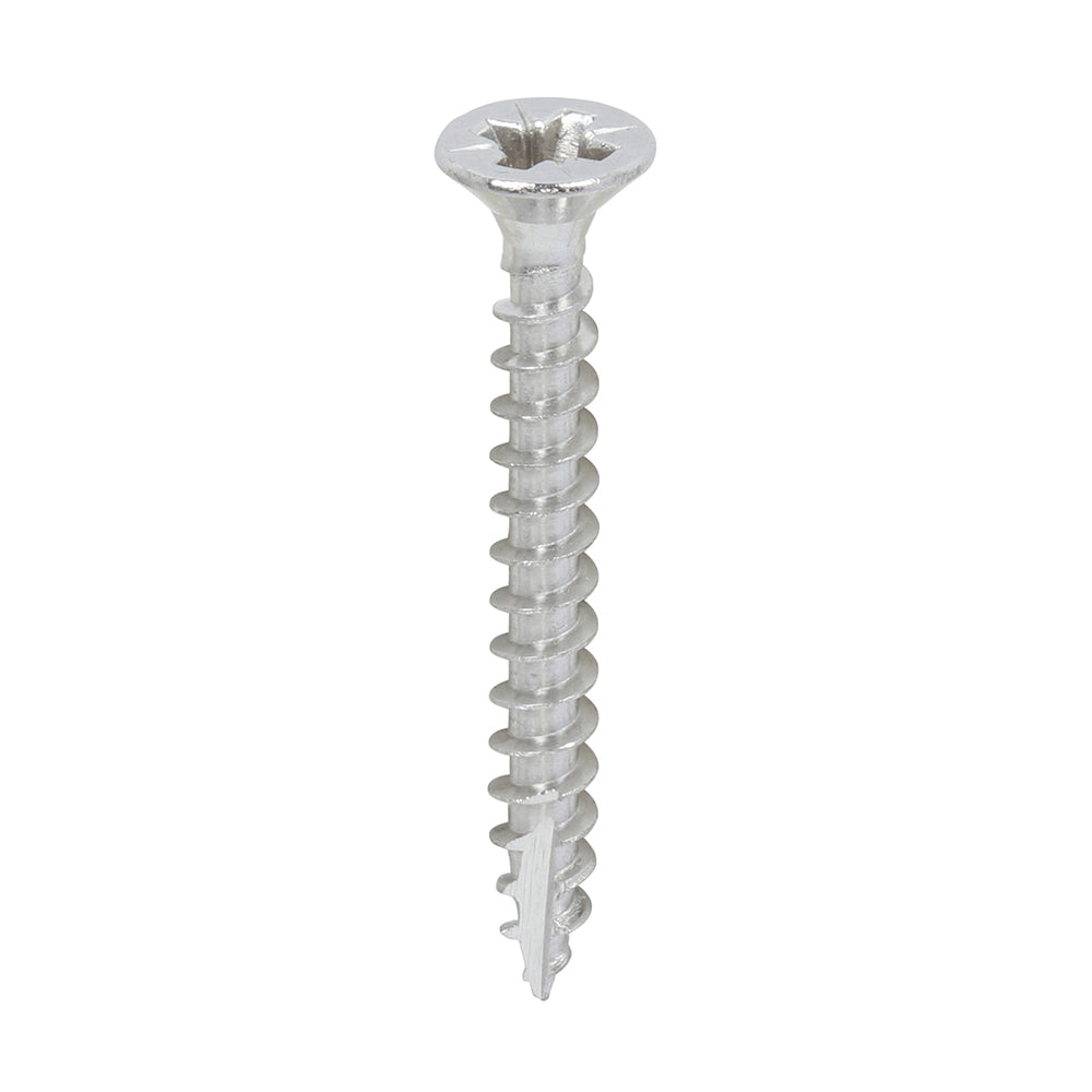 TIMCO Classic Multi-Purpose Countersunk A2 Stainless Steel Woodcrews - 3.5 x 30 Box OF 200 - 35030CLASS