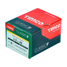 Load image into Gallery viewer, TIMCO Classic Multi-Purpose Countersunk Gold Woodscrews - 3.5 x 40 Box OF 200 - 35040CLAF
