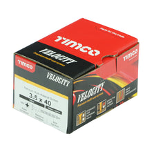 Load image into Gallery viewer, TIMCO Velocity Premium Multi-Use Countersunk Gold Woodscrews - 3.0 x 16 Box OF 200 - 30016VY
