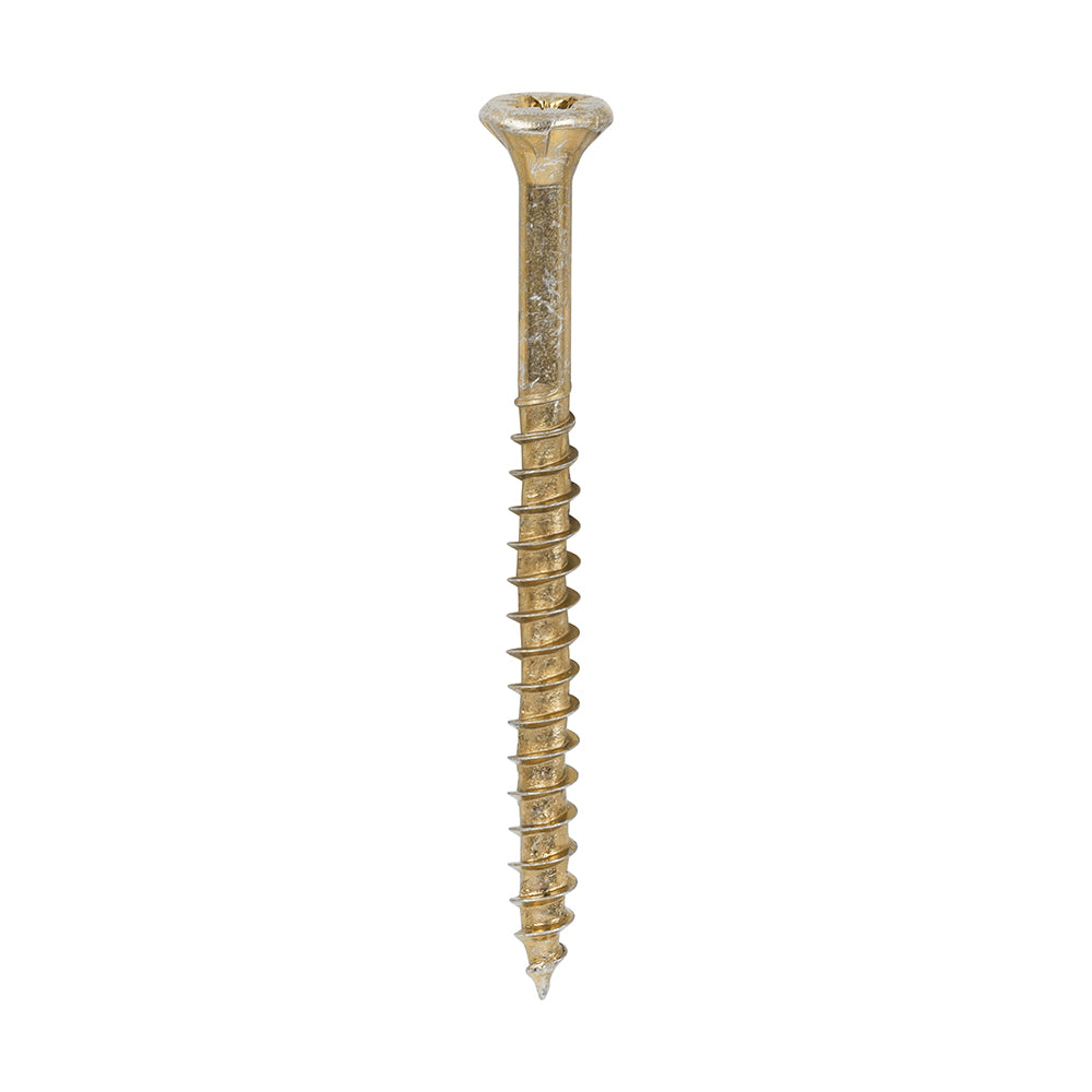 TIMCO Velocity Premium Multi-Use Countersunk Gold Woodscrews - 3.5 x 45 Box OF 200 - 35045VY