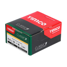 Load image into Gallery viewer, TIMCO Classic Multi-Purpose Countersunk Gold Woodscrews - 4.0 x 16 Box OF 200 - 40016CLAF
