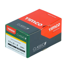 Load image into Gallery viewer, TIMCO Classic Multi-Purpose Pan Head Gold Woodscrews - 4.0 x 20 Box OF 200 - 40020CLAP

