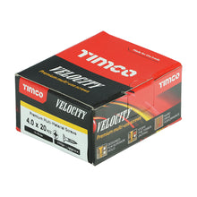 Load image into Gallery viewer, TIMCO Velocity Premium Multi-Use Countersunk Gold Woodscrews - 3.0 x 16 Box OF 200 - 30016VY
