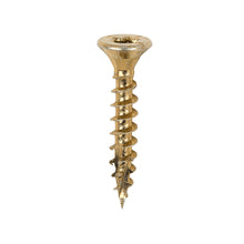 Load image into Gallery viewer, TIMCO C2 Clamp-Fix Multi-Purpose Premium Countersunk Gold Woodscrews - 4.0 x 25 Box OF 200 - 40025C2C
