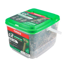 Load image into Gallery viewer, TIMCO C2 Strong-Fix Multi-Purpose Premium Countersunk Gold Woodscrews - 4.0 x 25 Tub OF 1700 - 40025C2TUB
