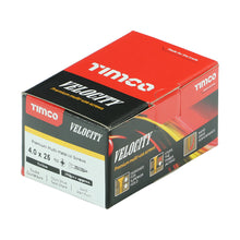 Load image into Gallery viewer, TIMCO Velocity Premium Multi-Use Countersunk Gold Woodscrews - 3.0 x 16 Box OF 200 - 30016VY
