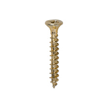 Load image into Gallery viewer, TIMCO Velocity Premium Multi-Use Countersunk Gold Woodscrews - 3.0 x 16 Box OF 200 - 30016VY
