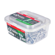 Load image into Gallery viewer, TIMCO C2 Exterior Multi-Purpose Premium Countersunk Silver Woodscrews - 4.0 x 30 Tub OF 400 - 40030C2S
