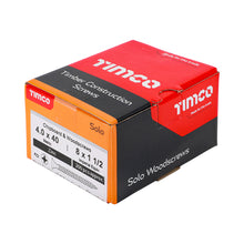 Load image into Gallery viewer, TIMCO Solo Countersunk Silver Woodscrews - 4.0 x 40 Box OF 200 - 40040SOLOZ
