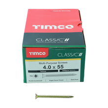 Load image into Gallery viewer, TIMCO Classic Multi-Purpose Countersunk Gold Woodscrews - All Sizes
