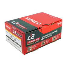 Load image into Gallery viewer, TIMCO C2 Clamp-Fix Multi-Purpose Premium Countersunk Gold Woodscrews - 4.0 x 60 Box OF 200 - 40060C2C
