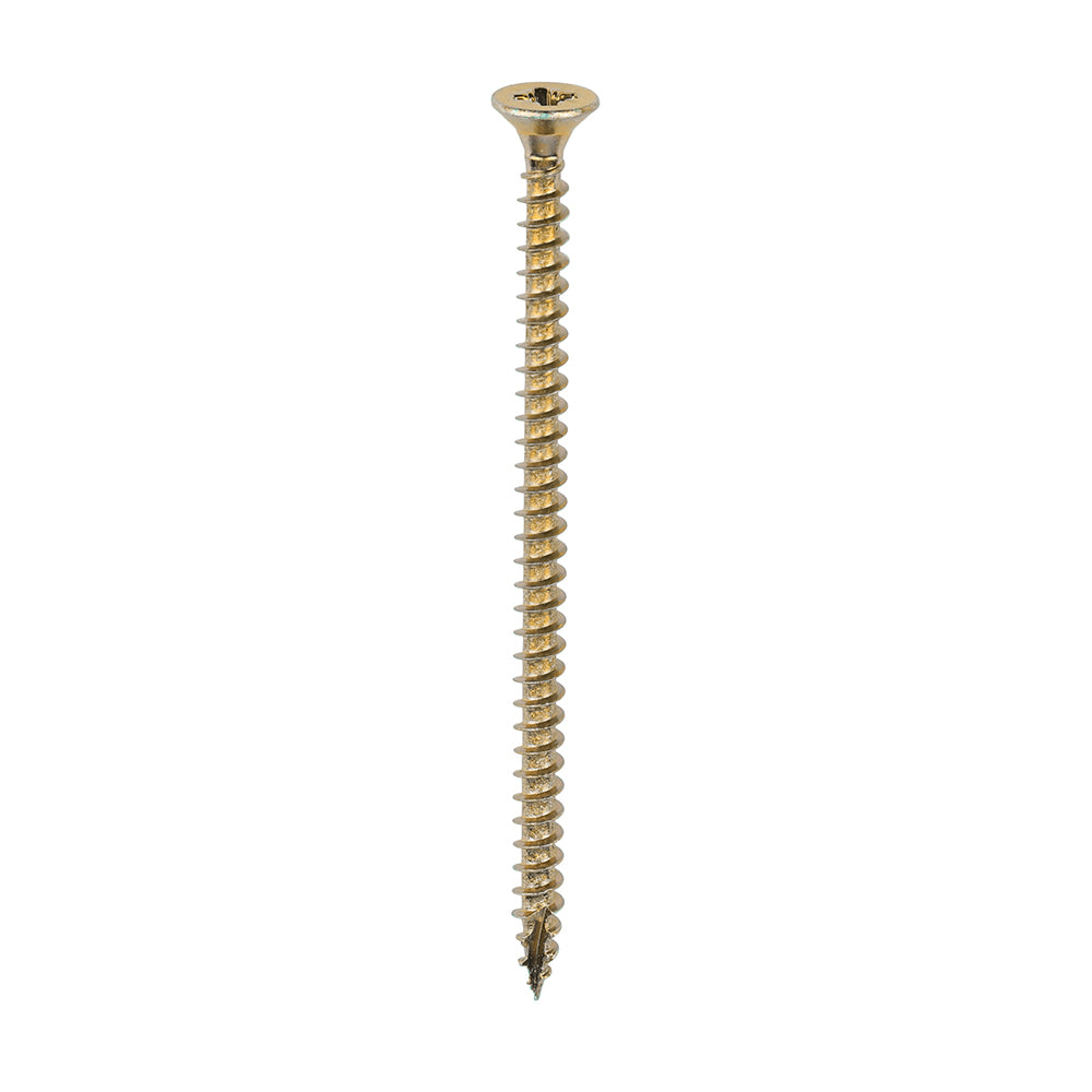 TIMCO Classic Multi-Purpose Countersunk Gold Woodscrews - 4.0 x 70 Box OF 200 - 40070CLAF