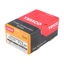 Load image into Gallery viewer, TIMCO Solo Countersunk Silver Woodscrews - 3.0 x 12 Box OF 200 - 30012SOLOZ
