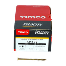 Load image into Gallery viewer, TIMCO Velocity Premium Multi-Use Countersunk Gold Woodscrews - 3.0 x 16 Box OF 200 - 30016VY
