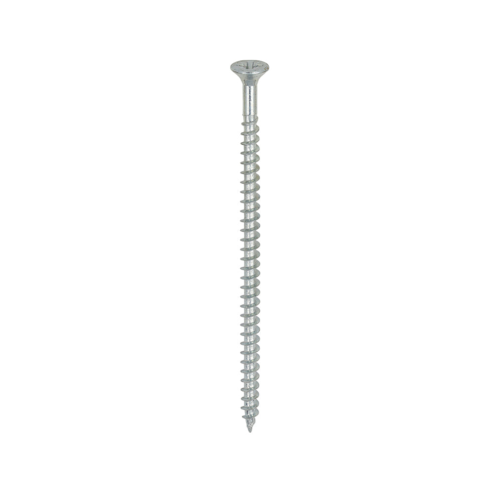 TIMCO Solo Countersunk Silver Woodscrews - 4.0 x 80 Box OF 200 - 40080SOLOZ