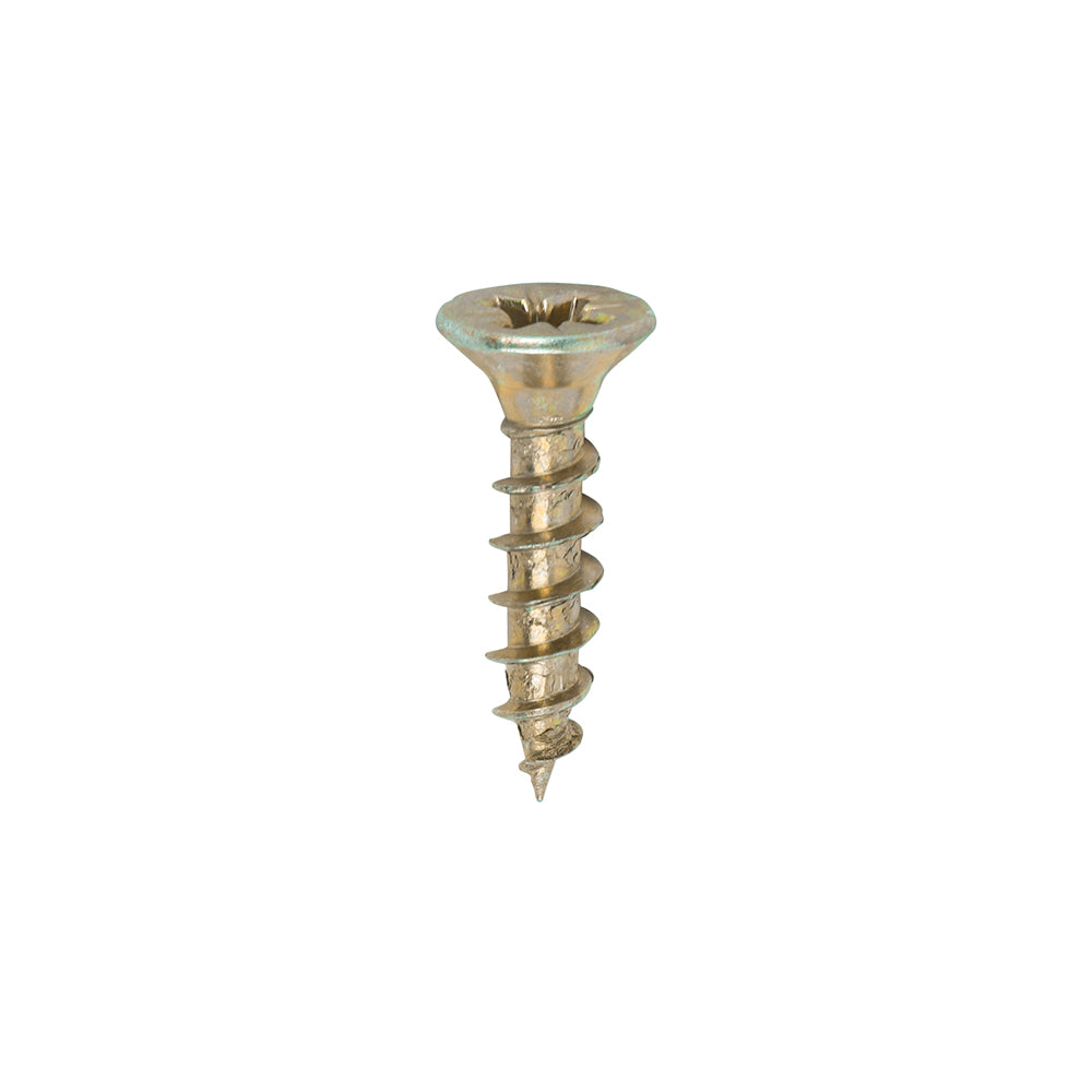 TIMCO Solo Countersunk Gold Woodscrews - 4.5 x 20 Box OF 200 - 45020SOLOC