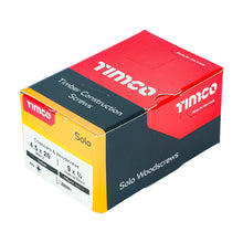 Load image into Gallery viewer, TIMCO Solo Countersunk Gold Woodscrews - 4.5 x 20 Box OF 200 - 45020SOLOC
