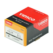 Load image into Gallery viewer, TIMCO Solo Countersunk Silver Woodscrews - 3.0 x 12 Box OF 200 - 30012SOLOZ
