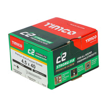 Load image into Gallery viewer, TIMCO C2 Strong-Fix Multi-Purpose Premium Countersunk Gold Woodscrews - 4.5 x 40 Box OF 200 - 45040C2
