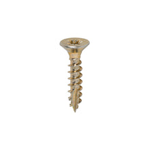 Load image into Gallery viewer, TIMCO Classic Multi-Purpose Countersunk Gold Woodscrews - 5.0 x 25 Box OF 200 - 50025CLAF
