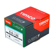 Load image into Gallery viewer, TIMCO Classic Multi-Purpose Countersunk A4 Stainless Steel Woodcrews - 3.0 x 16 Box OF 200 - 30016CLA4
