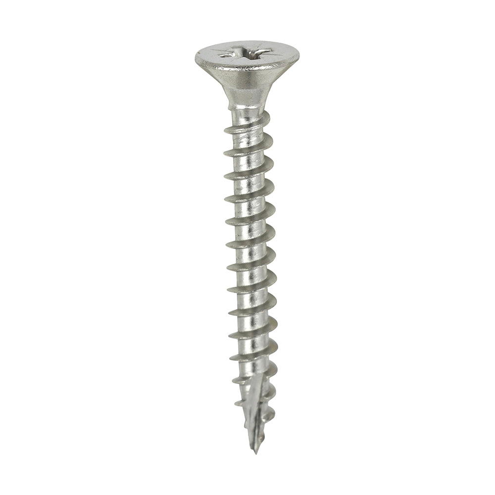 TIMCO Classic Multi-Purpose Countersunk A4 Stainless Steel Woodcrews - 5.0 x 40 Box OF 200 - 50040CLA4
