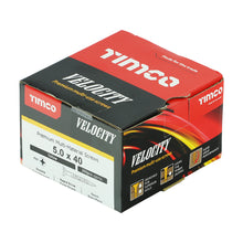 Load image into Gallery viewer, TIMCO Velocity Premium Multi-Use Countersunk Gold Woodscrews, All Sizes
